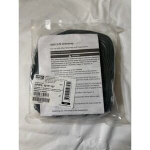 MSA 88128 / 10171104 Chin Strap for Hard Hats & Caps Elastic 2 point, 10 EA/PK